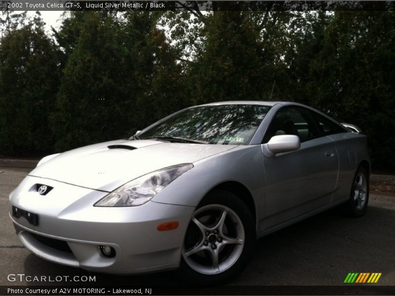 Liquid Silver Metallic / Black 2002 Toyota Celica GT-S
