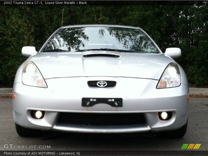 Liquid Silver Metallic / Black 2002 Toyota Celica GT-S