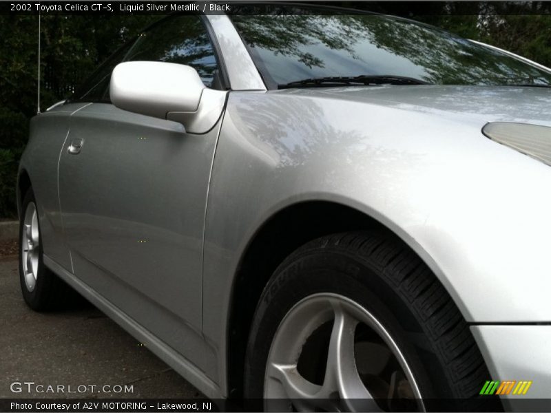 Liquid Silver Metallic / Black 2002 Toyota Celica GT-S