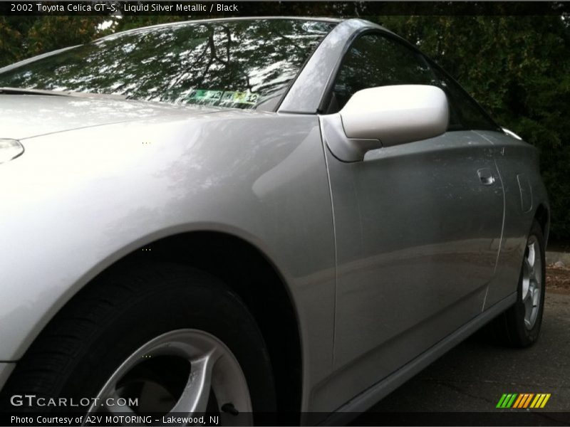 Liquid Silver Metallic / Black 2002 Toyota Celica GT-S