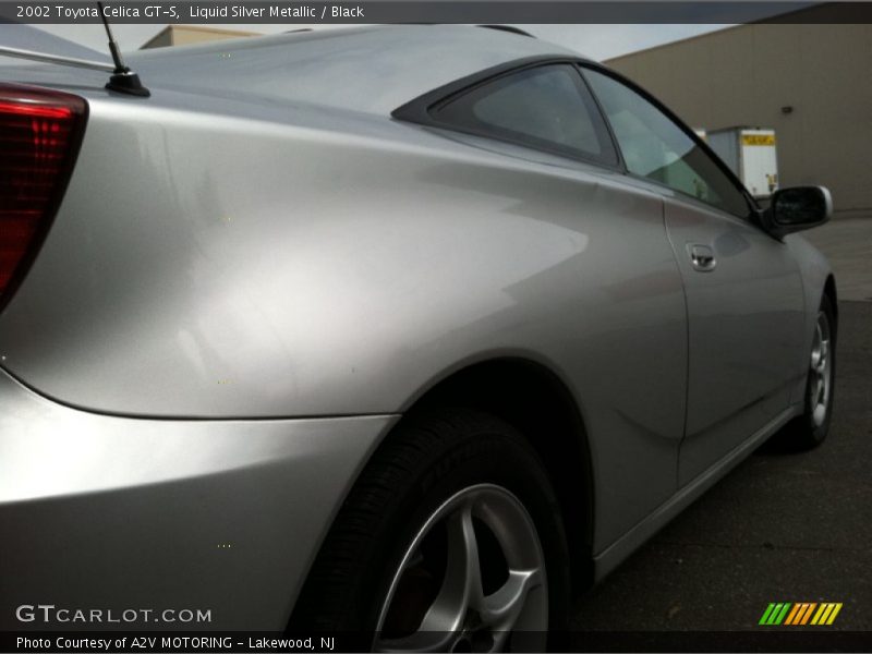 Liquid Silver Metallic / Black 2002 Toyota Celica GT-S