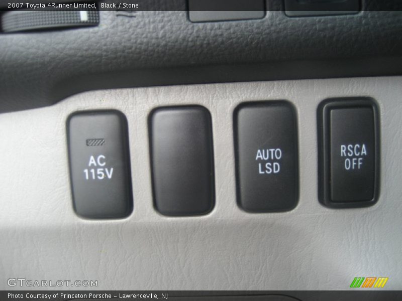 Black / Stone 2007 Toyota 4Runner Limited