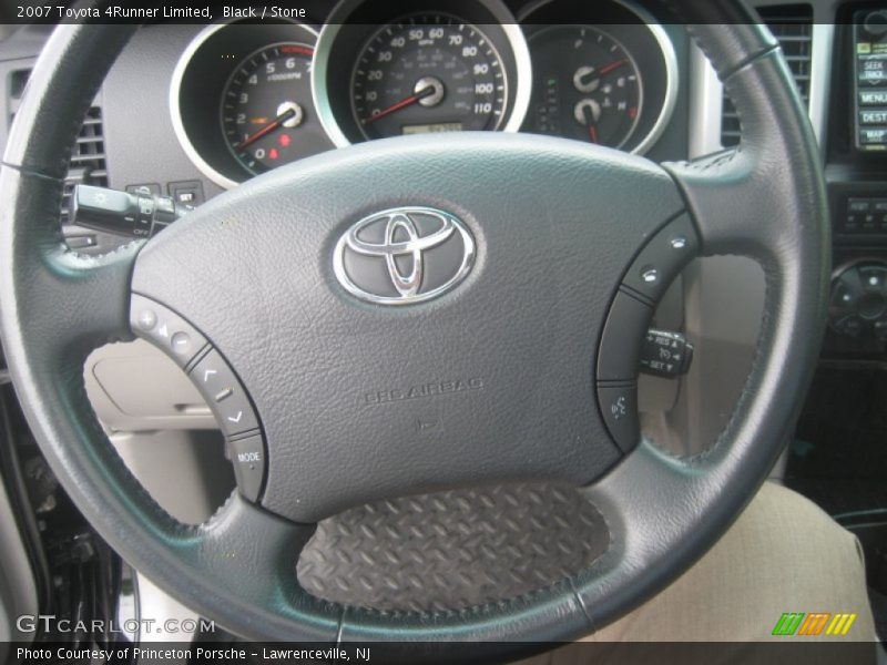 Black / Stone 2007 Toyota 4Runner Limited
