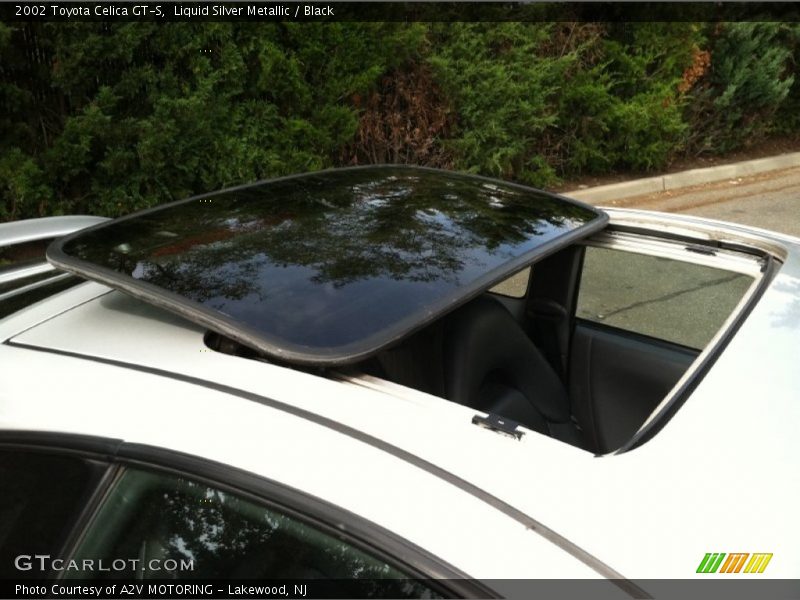 Liquid Silver Metallic / Black 2002 Toyota Celica GT-S