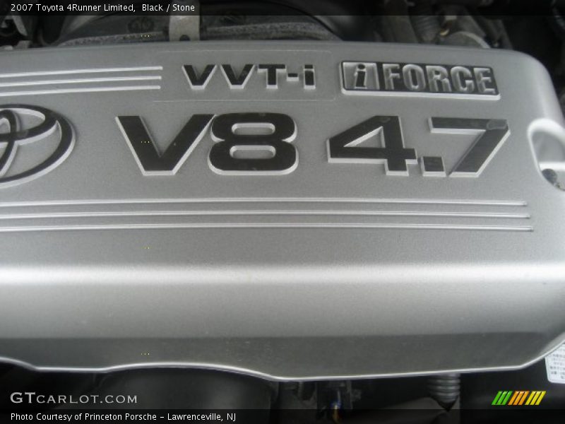 Black / Stone 2007 Toyota 4Runner Limited