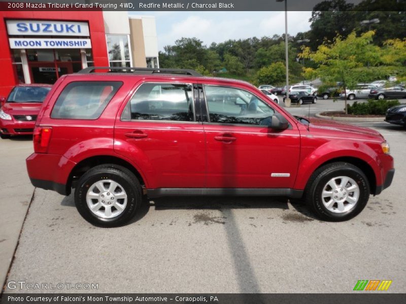 Redfire Metallic / Charcoal Black 2008 Mazda Tribute i Grand Touring 4WD