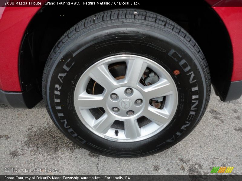 Redfire Metallic / Charcoal Black 2008 Mazda Tribute i Grand Touring 4WD