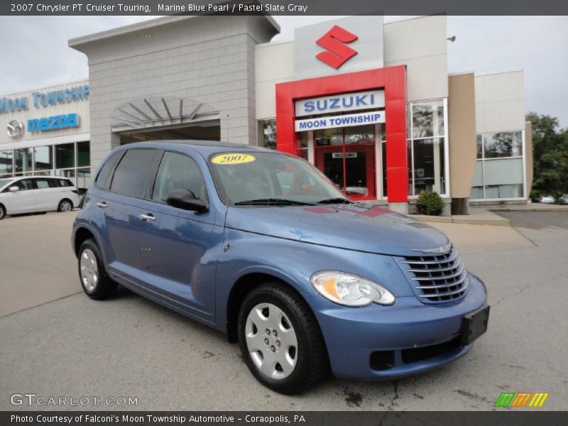 Marine Blue Pearl / Pastel Slate Gray 2007 Chrysler PT Cruiser Touring