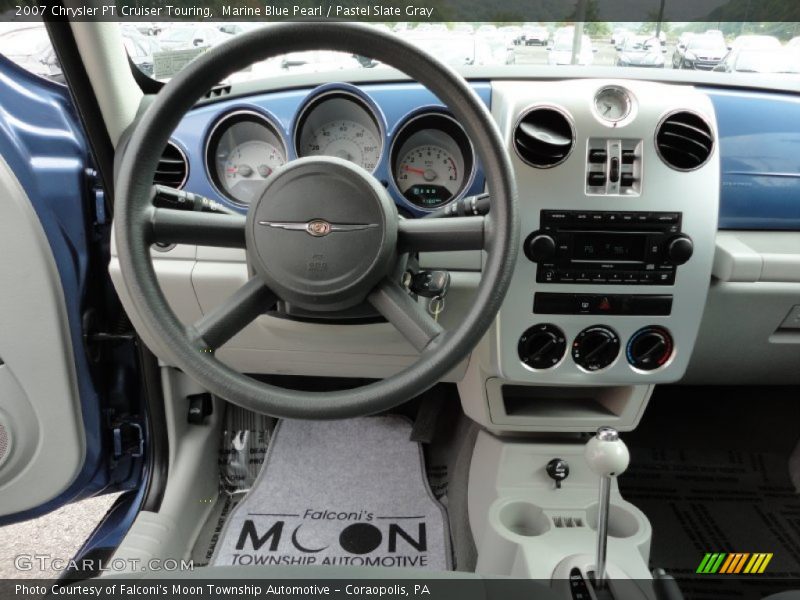 Marine Blue Pearl / Pastel Slate Gray 2007 Chrysler PT Cruiser Touring