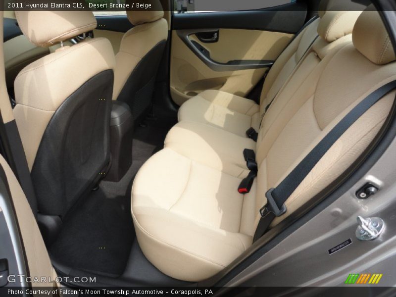  2011 Elantra GLS Beige Interior