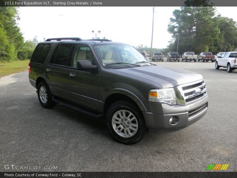 Sterling Grey Metallic / Stone 2011 Ford Expedition XLT
