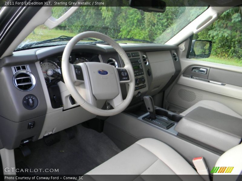 Sterling Grey Metallic / Stone 2011 Ford Expedition XLT