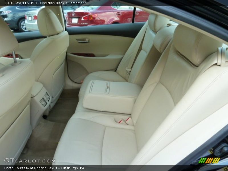Obsidian Black / Parchment 2010 Lexus ES 350