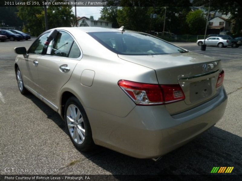 Satin Cashmere Metallic / Parchment 2011 Lexus ES 350
