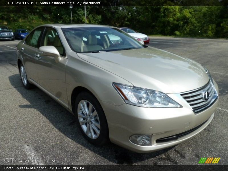 Satin Cashmere Metallic / Parchment 2011 Lexus ES 350