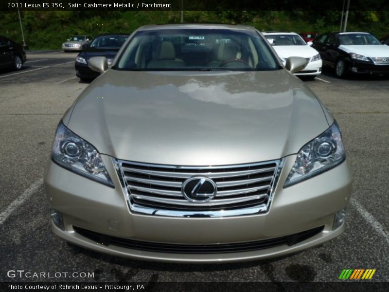 Satin Cashmere Metallic / Parchment 2011 Lexus ES 350