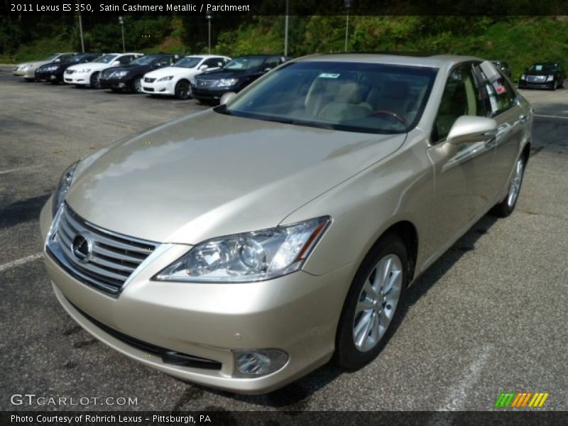 Satin Cashmere Metallic / Parchment 2011 Lexus ES 350