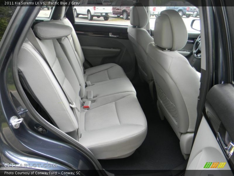 Pacific Blue / Gray 2011 Kia Sorento LX V6