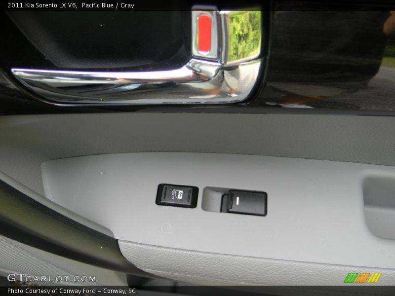Pacific Blue / Gray 2011 Kia Sorento LX V6
