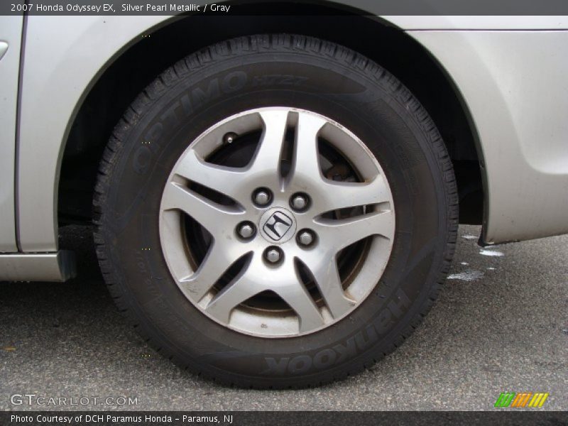 Silver Pearl Metallic / Gray 2007 Honda Odyssey EX