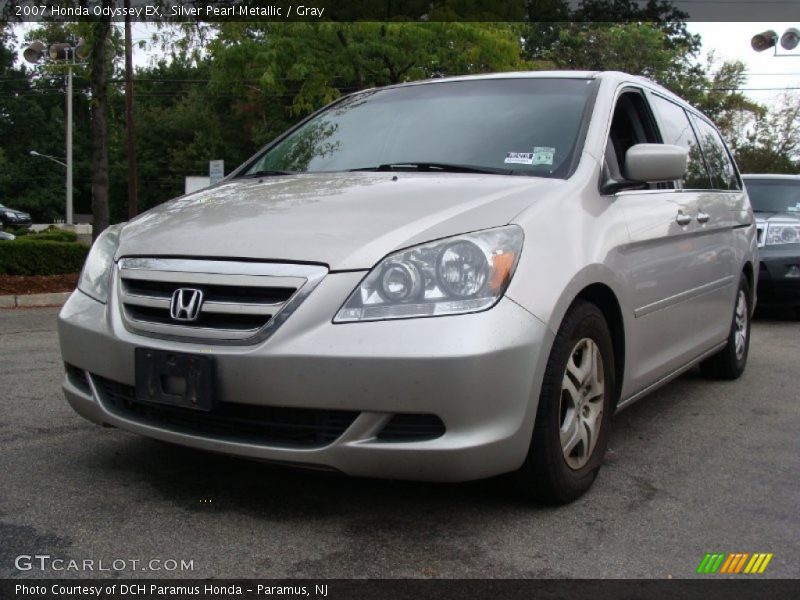 Silver Pearl Metallic / Gray 2007 Honda Odyssey EX