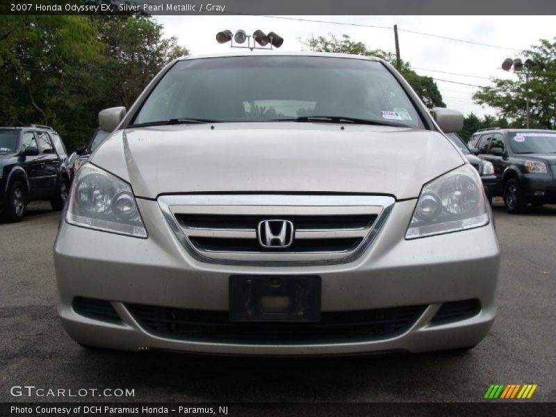 Silver Pearl Metallic / Gray 2007 Honda Odyssey EX