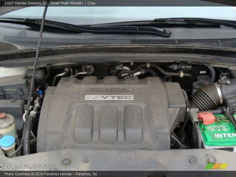 Silver Pearl Metallic / Gray 2007 Honda Odyssey EX