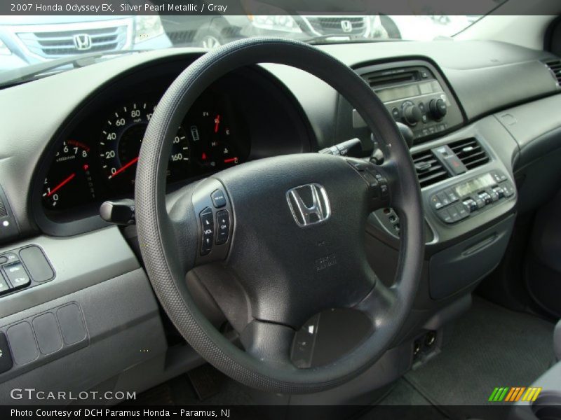 Silver Pearl Metallic / Gray 2007 Honda Odyssey EX