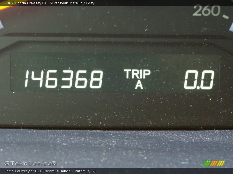 Silver Pearl Metallic / Gray 2007 Honda Odyssey EX