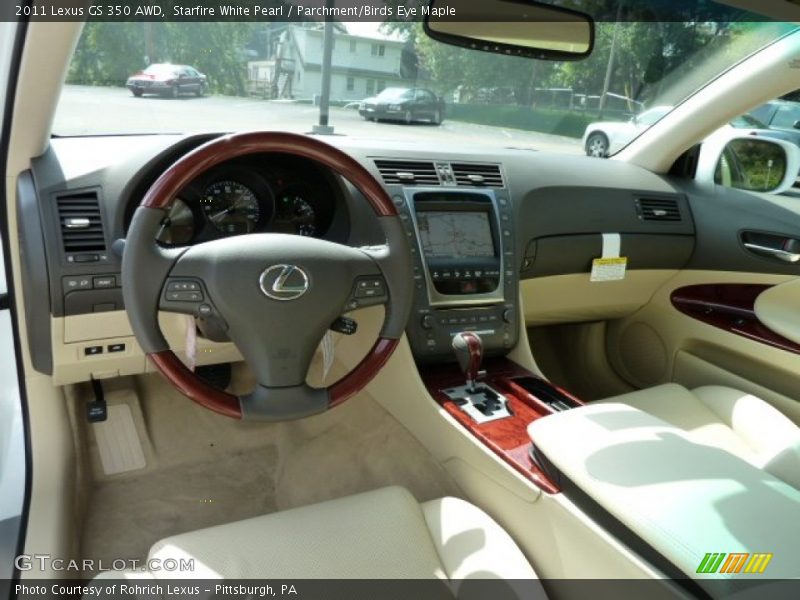 Dashboard of 2011 GS 350 AWD