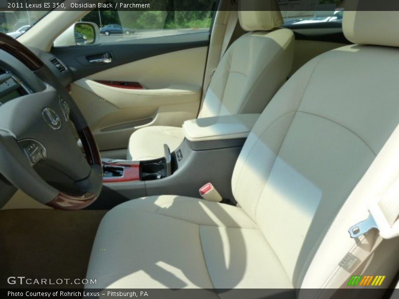 Obsidian Black / Parchment 2011 Lexus ES 350