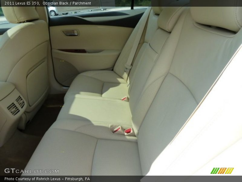 Obsidian Black / Parchment 2011 Lexus ES 350
