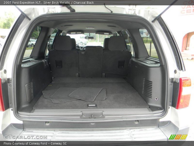 Silver Birch Metallic / Charcoal Black 2007 Ford Expedition XLT