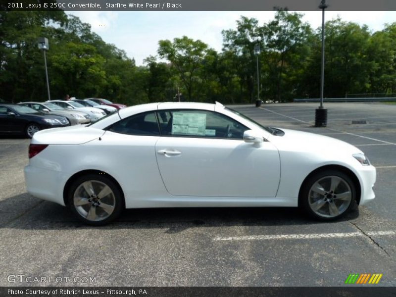  2011 IS 250C Convertible Starfire White Pearl