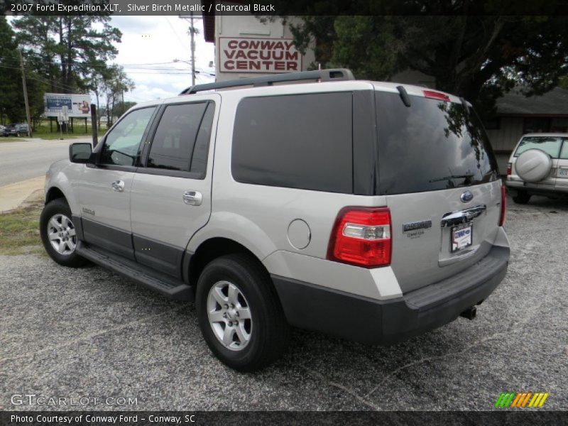 Silver Birch Metallic / Charcoal Black 2007 Ford Expedition XLT