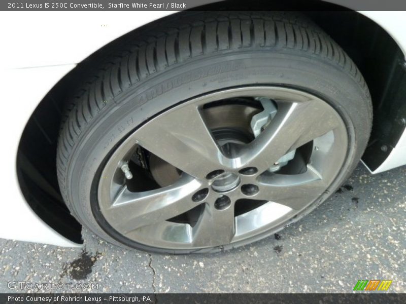  2011 IS 250C Convertible Wheel