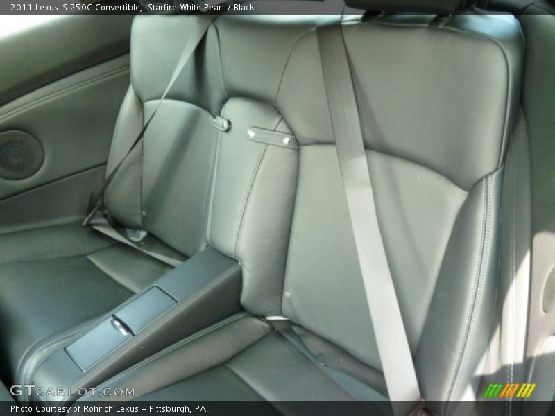  2011 IS 250C Convertible Black Interior