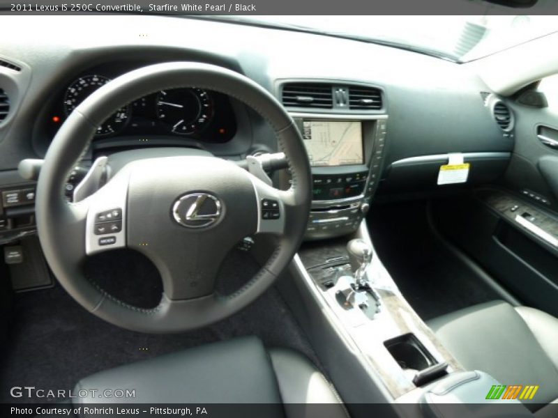 Dashboard of 2011 IS 250C Convertible