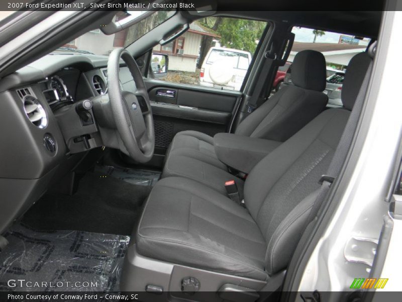 Silver Birch Metallic / Charcoal Black 2007 Ford Expedition XLT