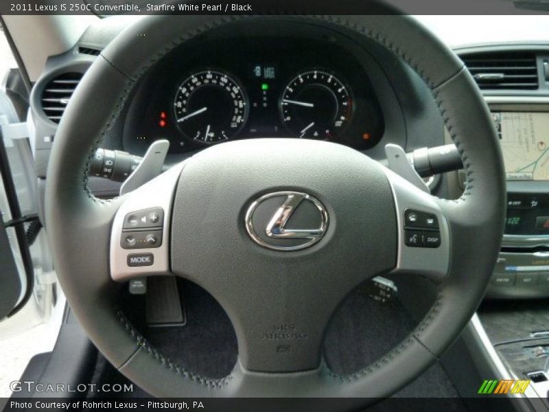  2011 IS 250C Convertible Steering Wheel
