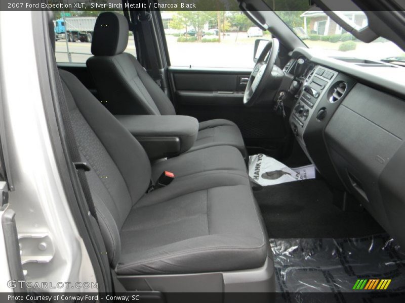Silver Birch Metallic / Charcoal Black 2007 Ford Expedition XLT