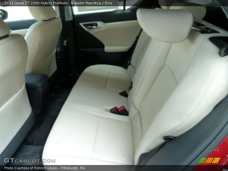  2011 CT 200h Hybrid Premium Ecru Interior