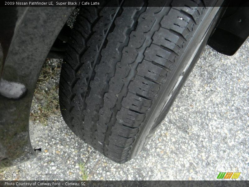 Super Black / Cafe Latte 2009 Nissan Pathfinder LE