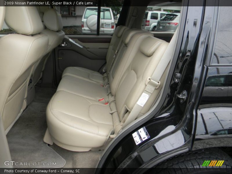 Super Black / Cafe Latte 2009 Nissan Pathfinder LE