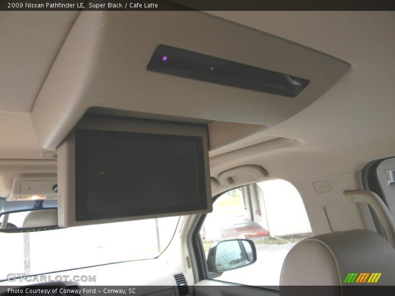 Super Black / Cafe Latte 2009 Nissan Pathfinder LE