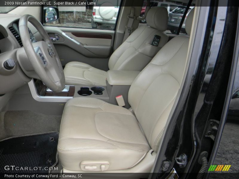 Super Black / Cafe Latte 2009 Nissan Pathfinder LE