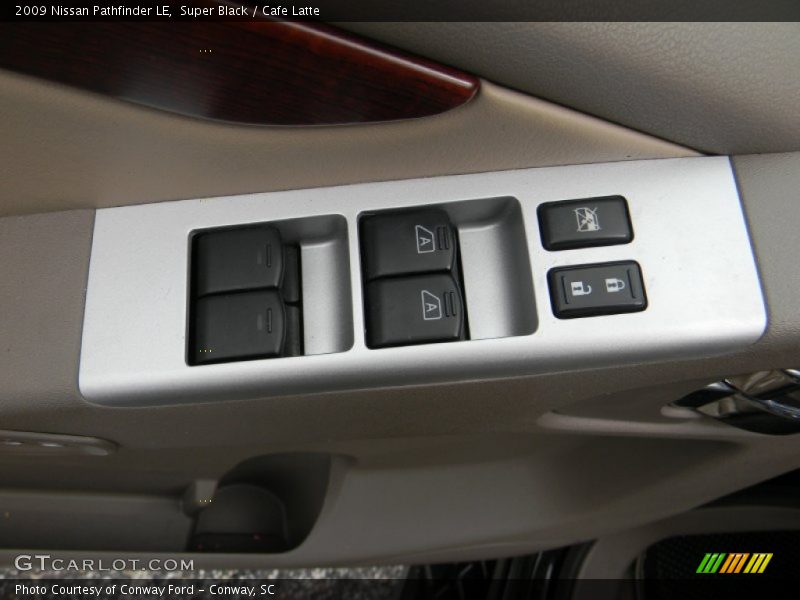 Super Black / Cafe Latte 2009 Nissan Pathfinder LE