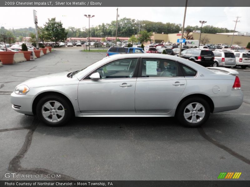 Silver Ice Metallic / Ebony 2009 Chevrolet Impala LT