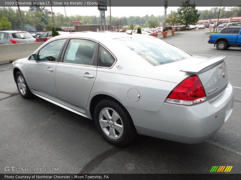 Silver Ice Metallic / Ebony 2009 Chevrolet Impala LT