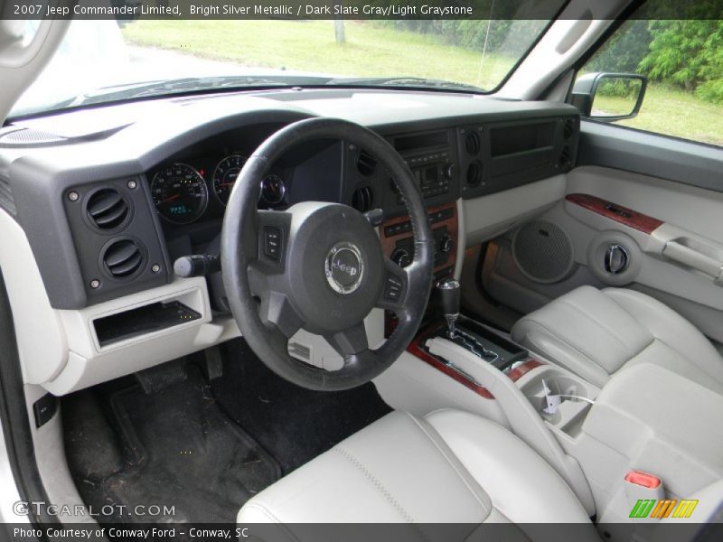  2007 Commander Limited Dark Slate Gray/Light Graystone Interior